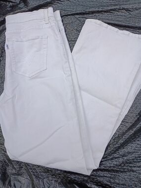 Levi's White Boot Cut Jeans